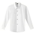 thumbnail image 1 of Kid Girls' Button Down Shirts White Dress Shirt for Boys Formal Shirt Uniform Shirts, 1 of 7