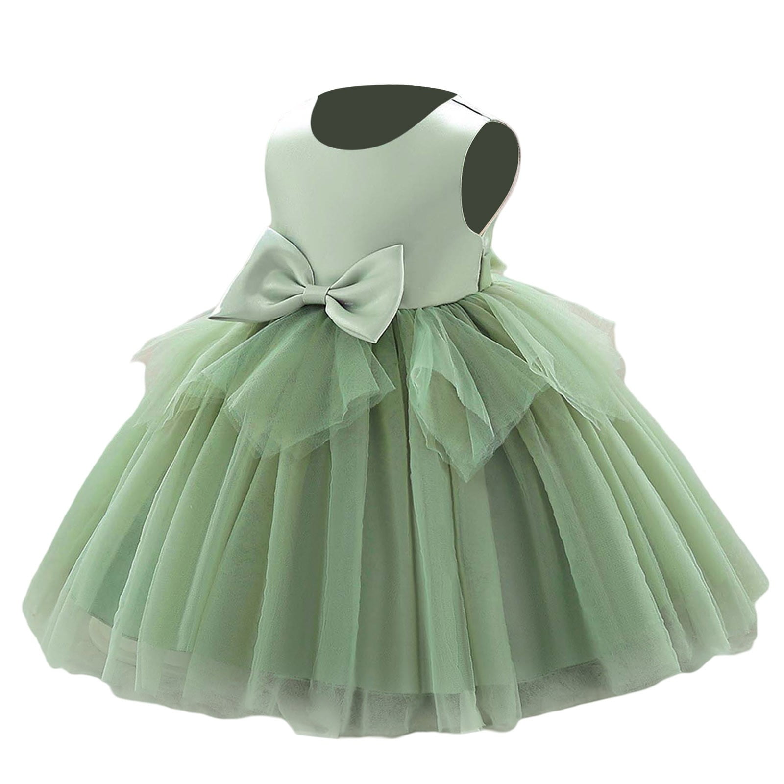 Outer Field Girls Dress 3/4-Green main image 0