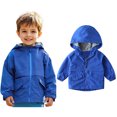 thumbnail image 1 of Kid Girls Jacket Boys Windbreaker Jacket with Hood Zip Hoodie Girls Lightweight Jacket Fall Outfits Toddler Girl Clothing 5-6 Years, 1 of 4