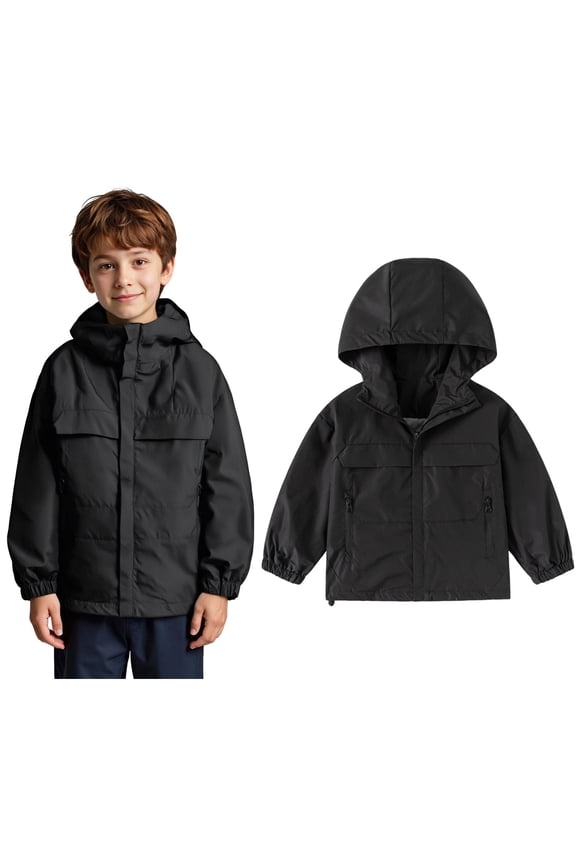 Kid Girls Jacket Wind Breaker Zip Up Jacket Toddler Light Jacket Fall Coat School Clothes for Girls 8-9 Years