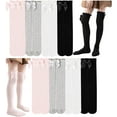 thumbnail image 1 of Kid Girls Knee High Stockings or Over Calf Socks Cotton Princess Tube Dress Socks, 1 of 9