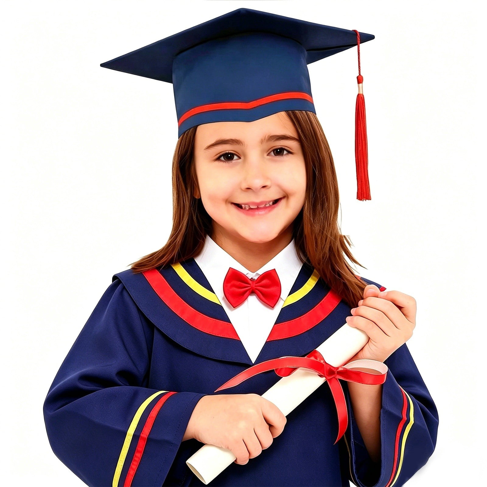 Kid Graduation Cap and Gown 2026 Set with Tassel Certificate for ...