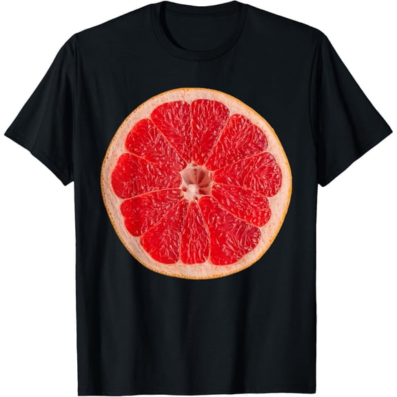 Kid Grapefruit Slice Halloween Costume Fruit Women Halloween T-ShirtMen's and women's short-sleeved pure cotton shirts
