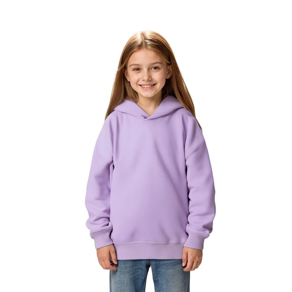 Kid Hoddies Purple Hoodies Casual Long Sleeve Sweatshirts Warm Fall Winter Clothes Toddler Clothes for Girls 2-3 Years