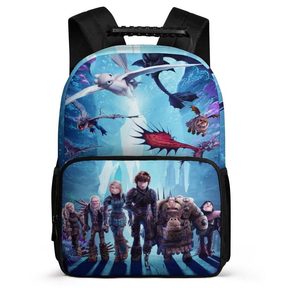 Kid How to Train Your Dragon School Backpack Bookbag Daypack School Bag