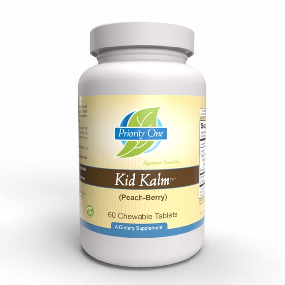 Kid Kalm (60 Chewable Tablets) Gentle Mood and Relaxation Support for Children*