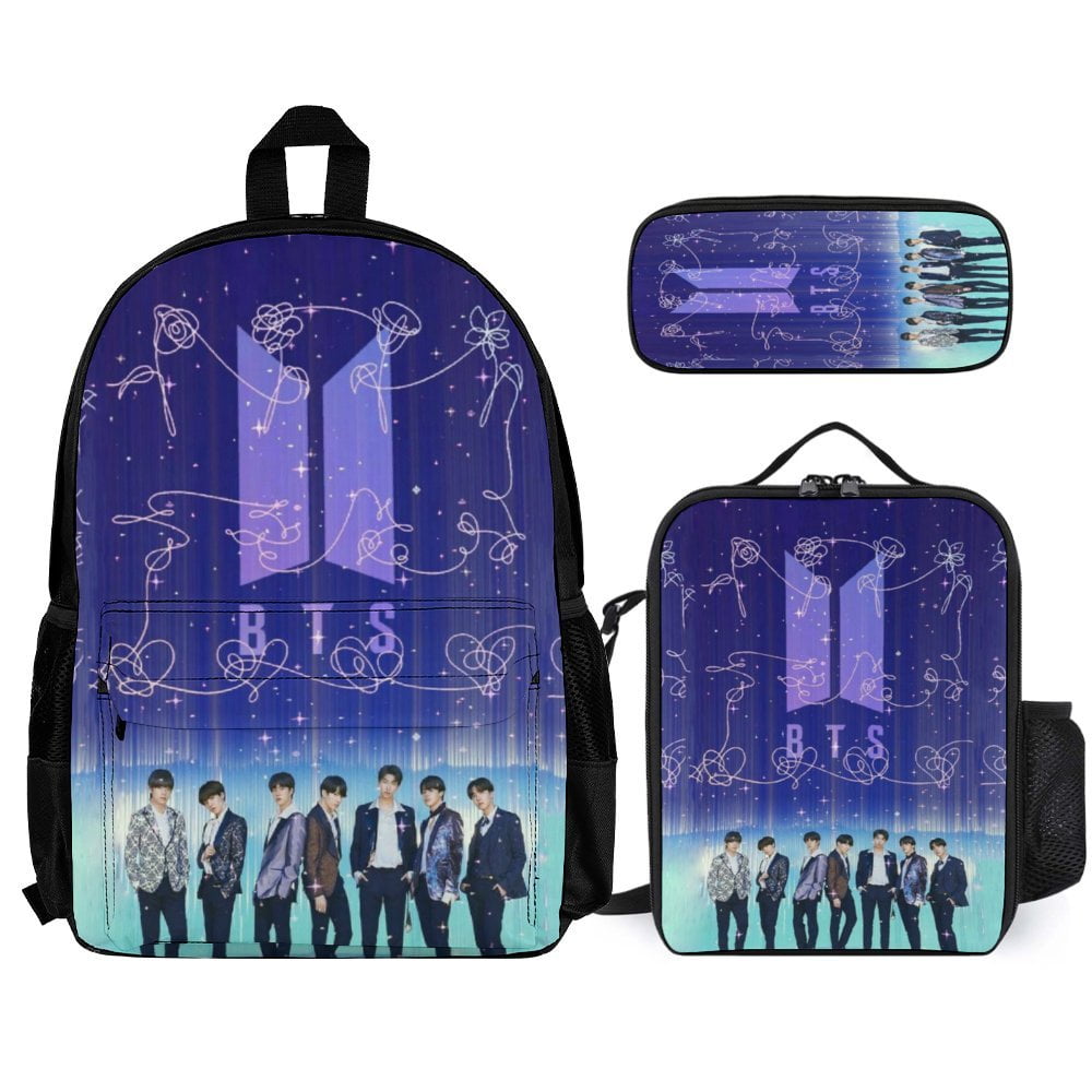 Bts School Backpack Bts Bag Price In India Kid Kpop BTS School Bag