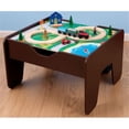 thumbnail image 1 of Kid Kraft 17577 2-in-1 Activity Table Lego Compatible - Espresso, 1 of 1