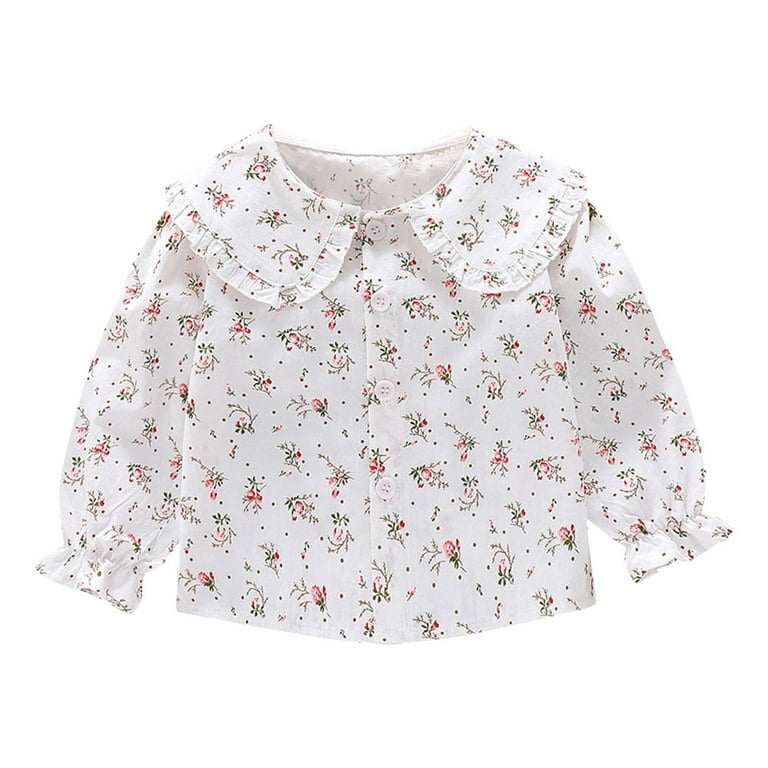 Fashion Street Print Turndown Collar Blouses(5 Colors) Fashion Street Print Turndown Collar Blouses(5 Colors)