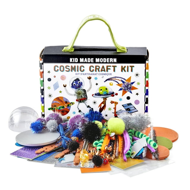 Kid Made Modern Cosmic Craft Kit Space Themed Arts and Crafts