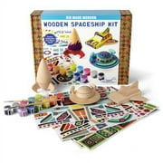 Kid Made Modern Paint Your Own Wooden Spaceship Kit