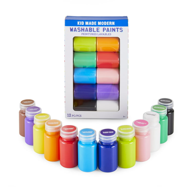 Kid Made Modern Washable Paint Set - 12 Count - Painting Art