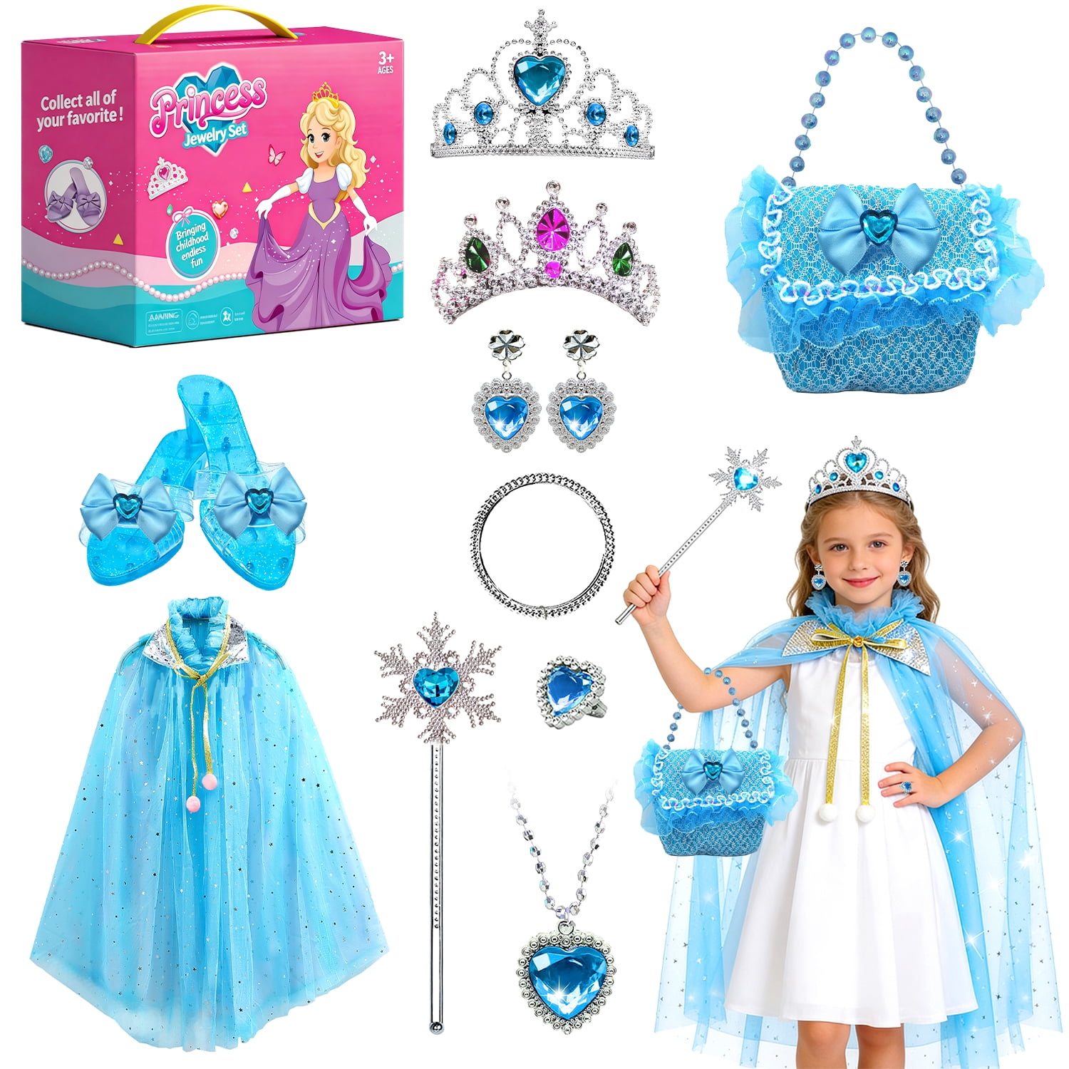 washable princess dress up Princess Peach Inspired Washable Cotton Play Dress Costume