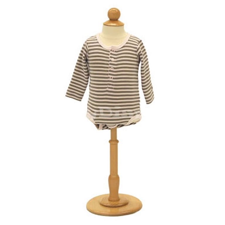 jersey covered dress form White Child Age 5-6 Jersey Covered Body Form With Adjustable Base| By G+B