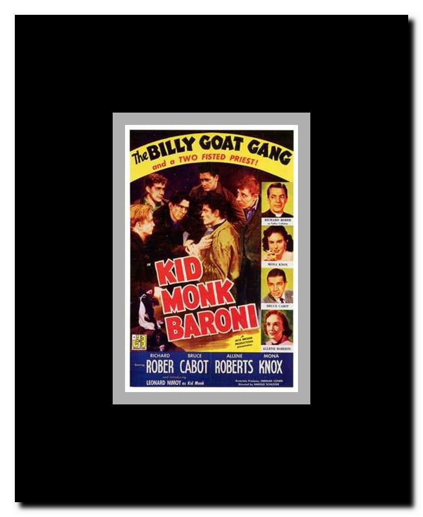 Kid Monk Baroni Framed Movie Poster