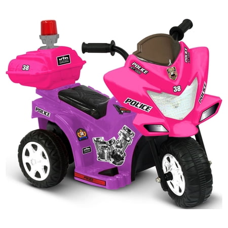 Kid Motorz 6 V Lil' Patrol Purple Battery Powered Ride-On Toy