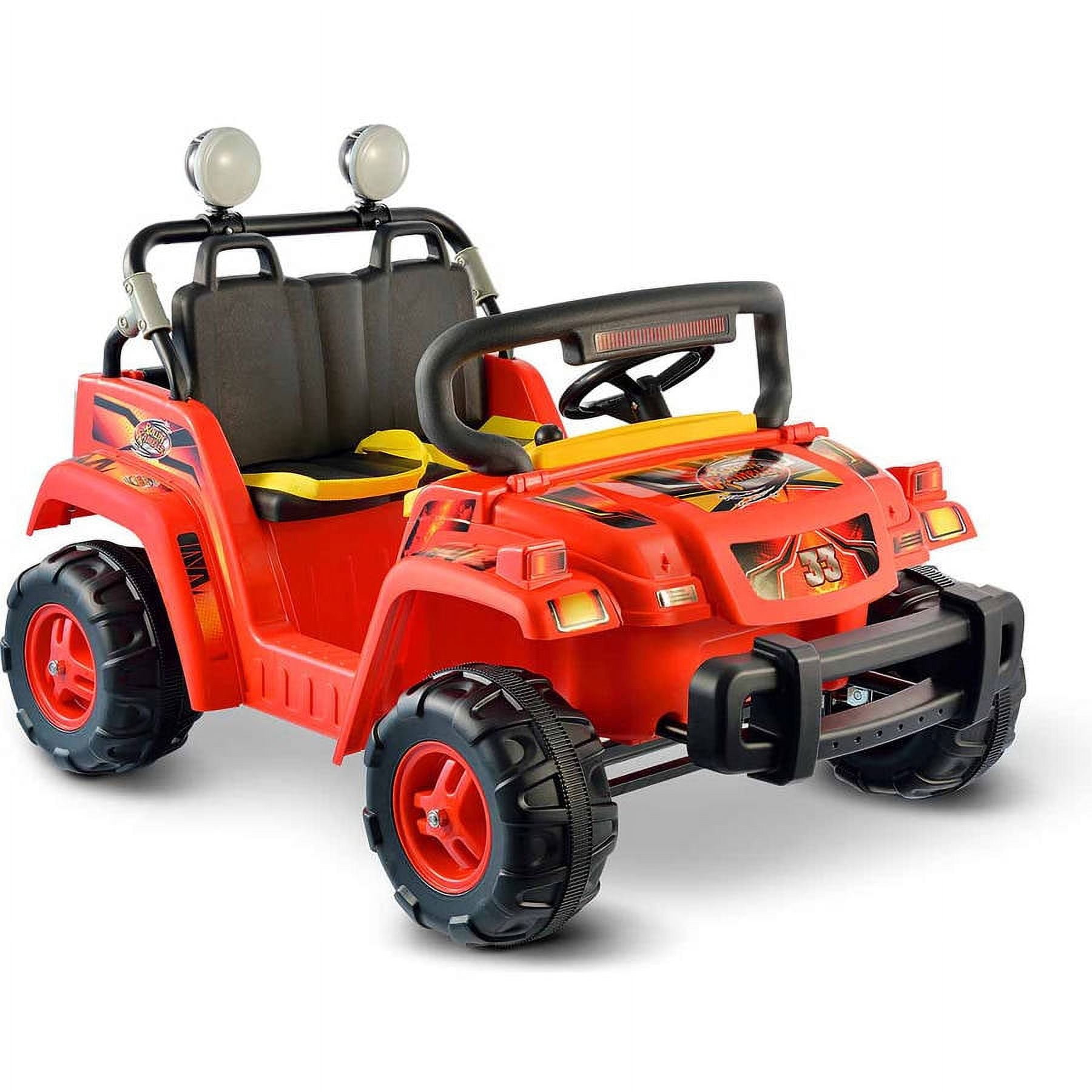 Kid Motorz Rollin Rambler 12V Battery Operated Ride On Red