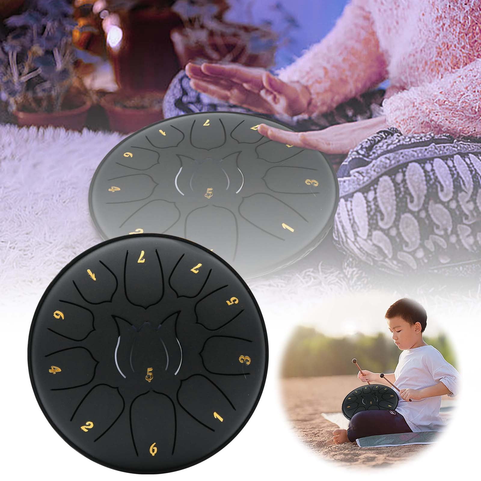 Kid Music Stick Full Scale Hollow Drum 6 Inch 11 Tone Sound Hollow Drum