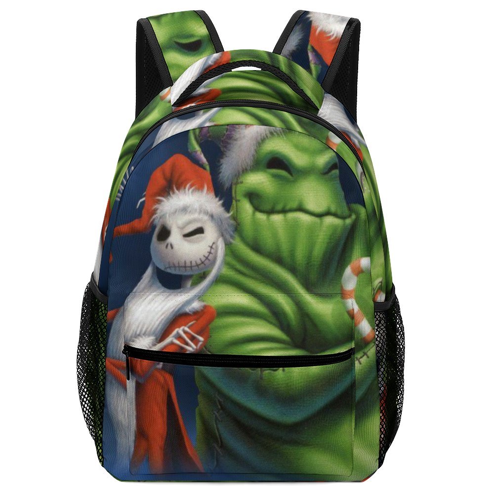 LEDAOU Graffiti School Backpack For Teens - Red Black Design, Fits 15" Laptop - View #10