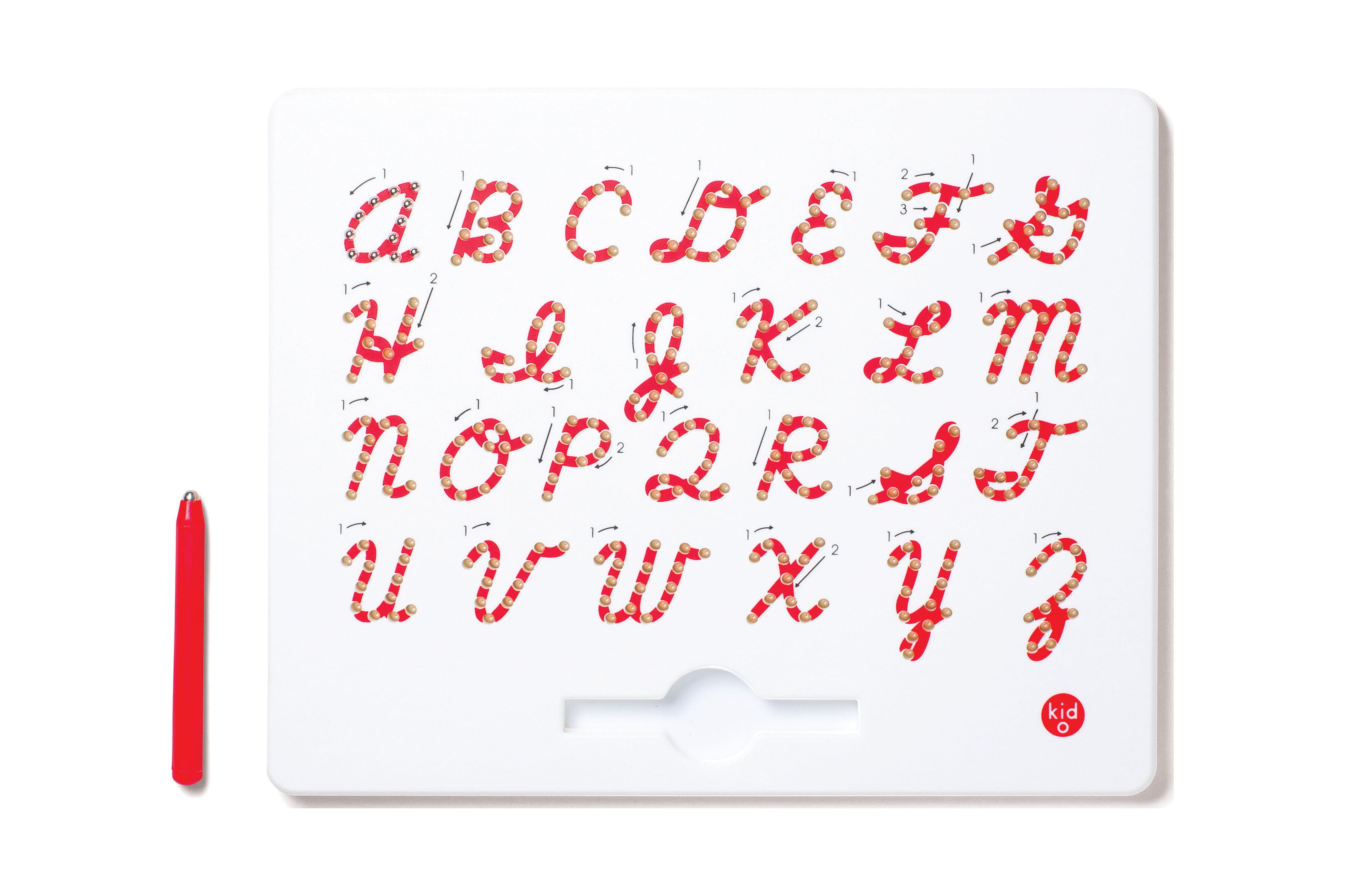 Kid O A to Z Cursive Upper Case Magnatab - Walmart.com