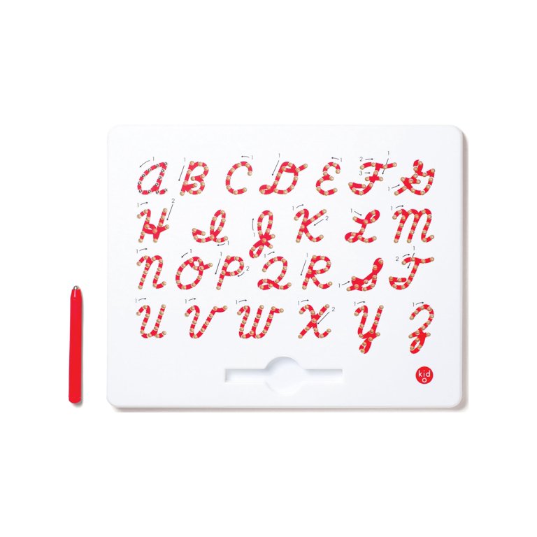 Kid O A to Z Cursive Upper Case Magnatab - Walmart.com