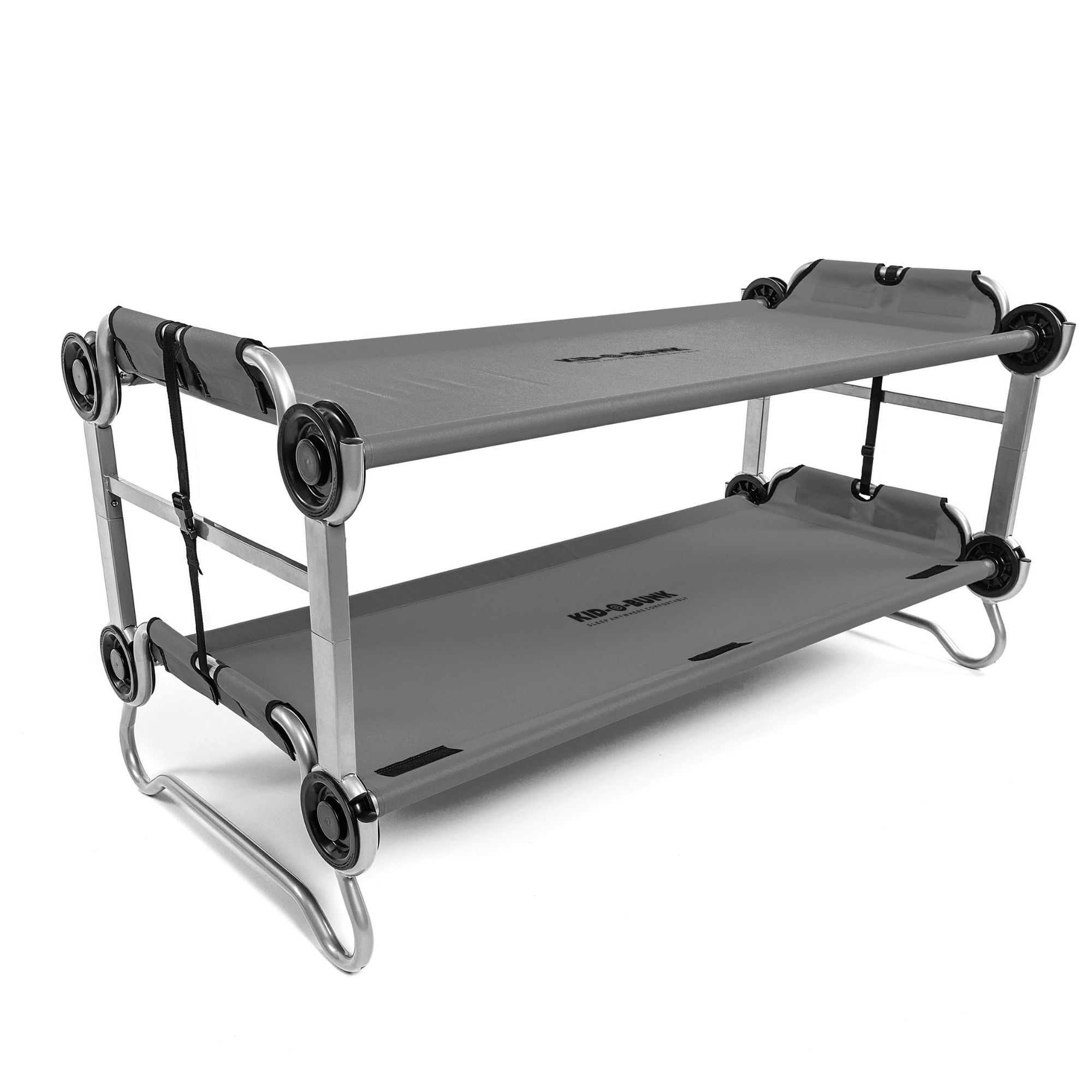 Disc-O-Bed X Large Cam-O-Bunk Benchable Double Cot with Storage