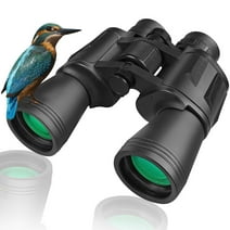 Kid Odyssey Binoculars, 20x50 Binoculars for Adults, Compact Waterproof HD High Powered Binoculars with Low Light Night Vision Goggles for Bird Watching Hunting Sports with Carrying Case and Strap