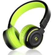 Kid Odyssey Kids Bluetooth Headphones for Girls Boys, Wired & Wireless Headphones for Kids with Microphone, 85/94dB Safe Volume, Colorful LED Light, 35Hrs Playtime, Back to School Gifts for Kids