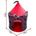 thumbnail image 1 of Kid Play Tent, Portable Kids Castle Tent Princess Castle for Indoor and Outdoor Games, 1 of 8