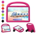 thumbnail image 1 of Kid-Proof Case for Fire HD 10 & Fire HD 10 Plus Tablet(11th Generation, 2021 Release) Case with Screen Protector, Allytech Light Weight Shockproof Kickstand Protective Child-Friendly Cover, Pink, 1 of 9