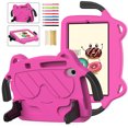 thumbnail image 1 of Kid-Proof Case for Lenovo Tab M8 4th Gen 8.0" 2023, EVA Hard PC Durable Shockproof Protective Cover with Handle Stand for Kids for Lenovo Tab M8 4th Gen 8.0" 2023, Rose, 1 of 6