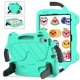 thumbnail image 1 of Kid-Proof Case for iPad 10th Gen 10.9" 2022, EVA Hard PC Durable Shockproof Heavy Duty Protective Rugged Multi-viewing Stand Case Cover with Handle for iPad 10th Generation, Mint, 1 of 5