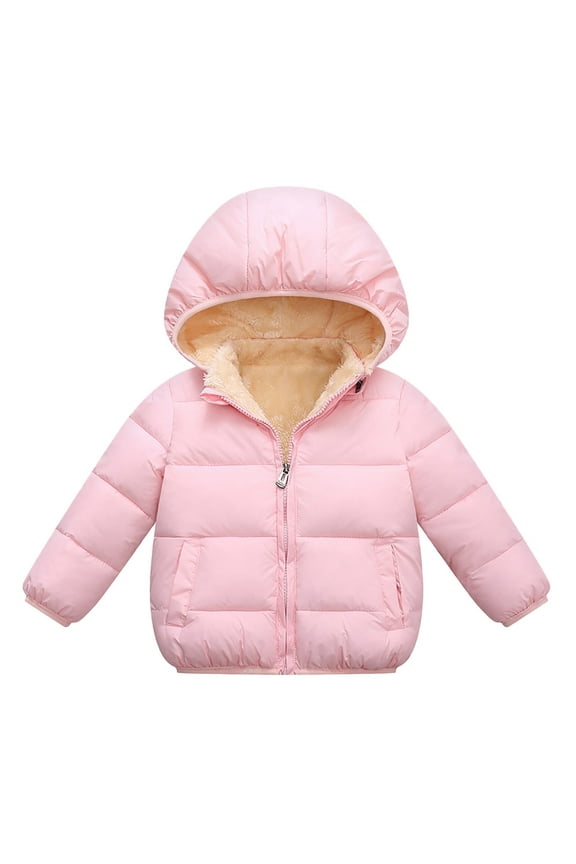 Kid Puffer Coat Kids Winter Coat Bear Ear Cute Jackets Long Sleeve Light Winter Coats for Baby Boys Kids Winter Jacket Baby Clothes 18-24 Months
