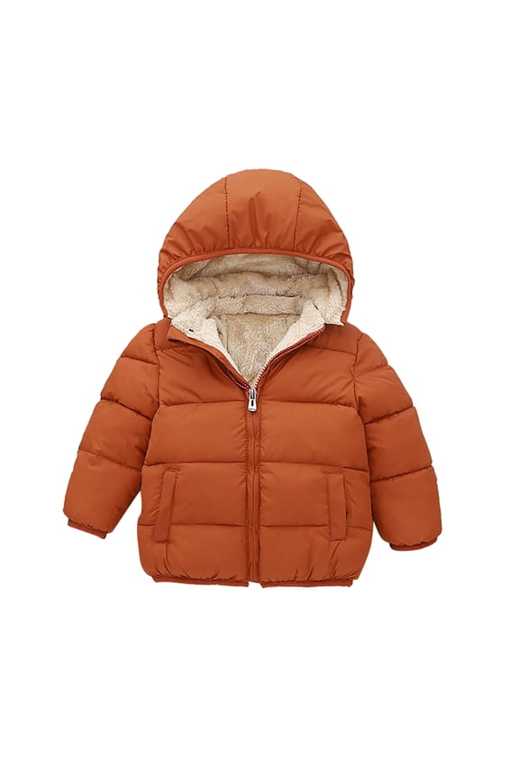 Kid Puffer Coat Toddler Winter Coat Cute Bear Hooded Jacket Long Sleeve Light Winter Coats for Kids Baby Boys Child Winter Coat Warm Thick Clothes 2-3 Years
