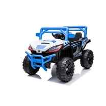 Kid Ride on Cars,12V kids Electric Car, Riding Toys for kids with Remote Control, Rechargeable Battery Powered Electric Car with 4 Motors Amazing Gift for 3~6 years Boys/Girls, Blue