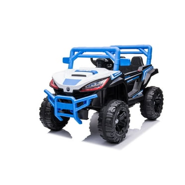 Kid Ride on Cars,12V kids Electric Car, Riding Toys for kids with Remote Control, Rechargeable Battery Powered Electric Car with 4 Motors Amazing Gift for 3~6 years Boys/Girls, Blue