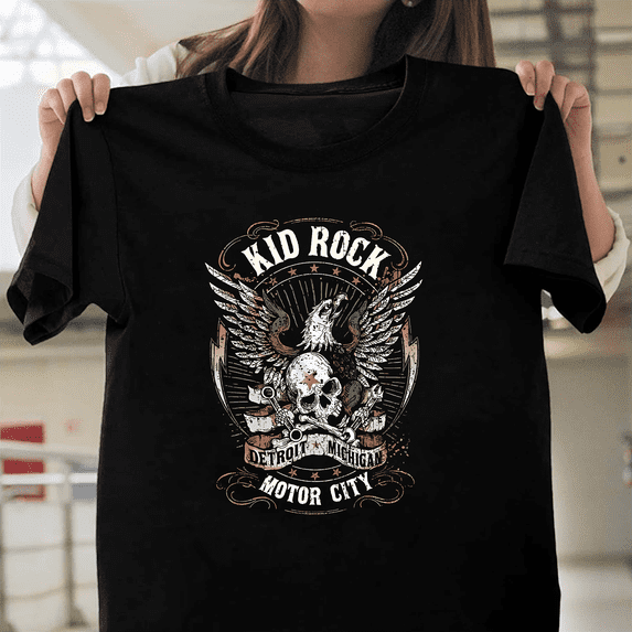 Kid Rock American Badass Country Rap Rock Musician Singer Rare Fan Graphic V1130889 Unisex T-Shirt, Size Up to 5XL