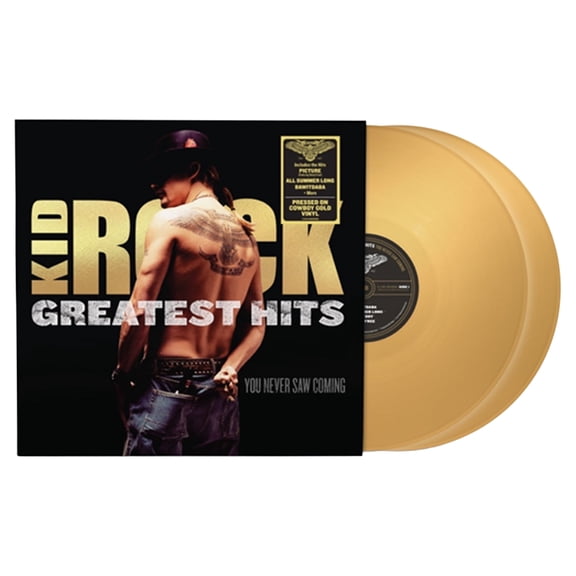 Kid Rock - Greatest Hits You Never Saw Coming - Gold Colored Vinyl - Music & Performance