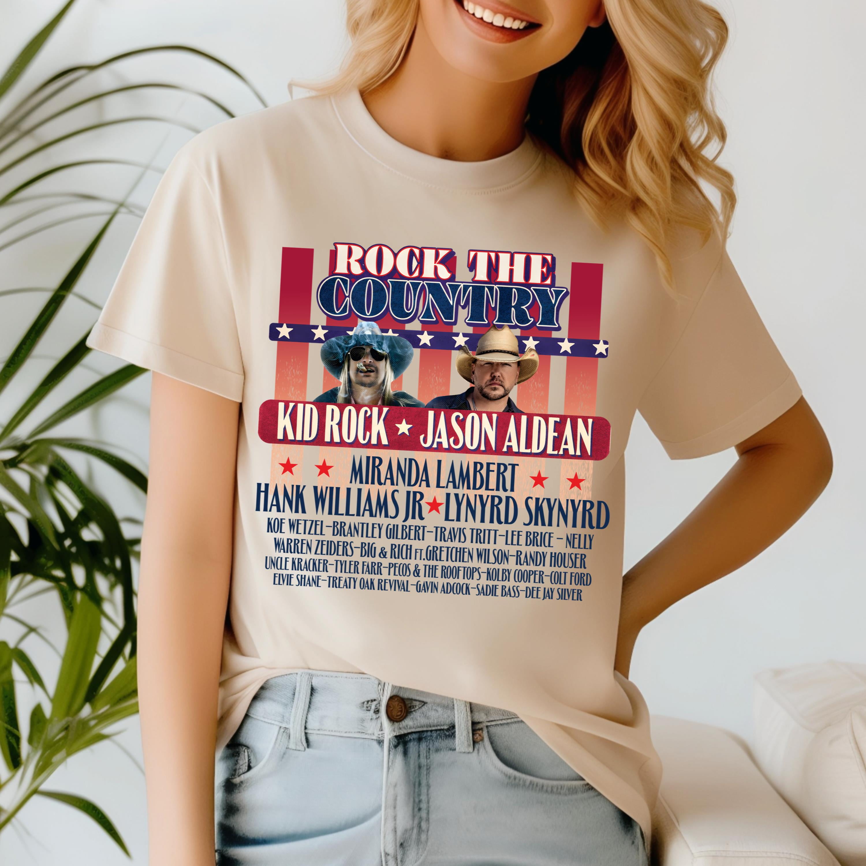 Kid Rock and Jason Aldean Rock the Country 2024 Shirt, Kid Rock Jason