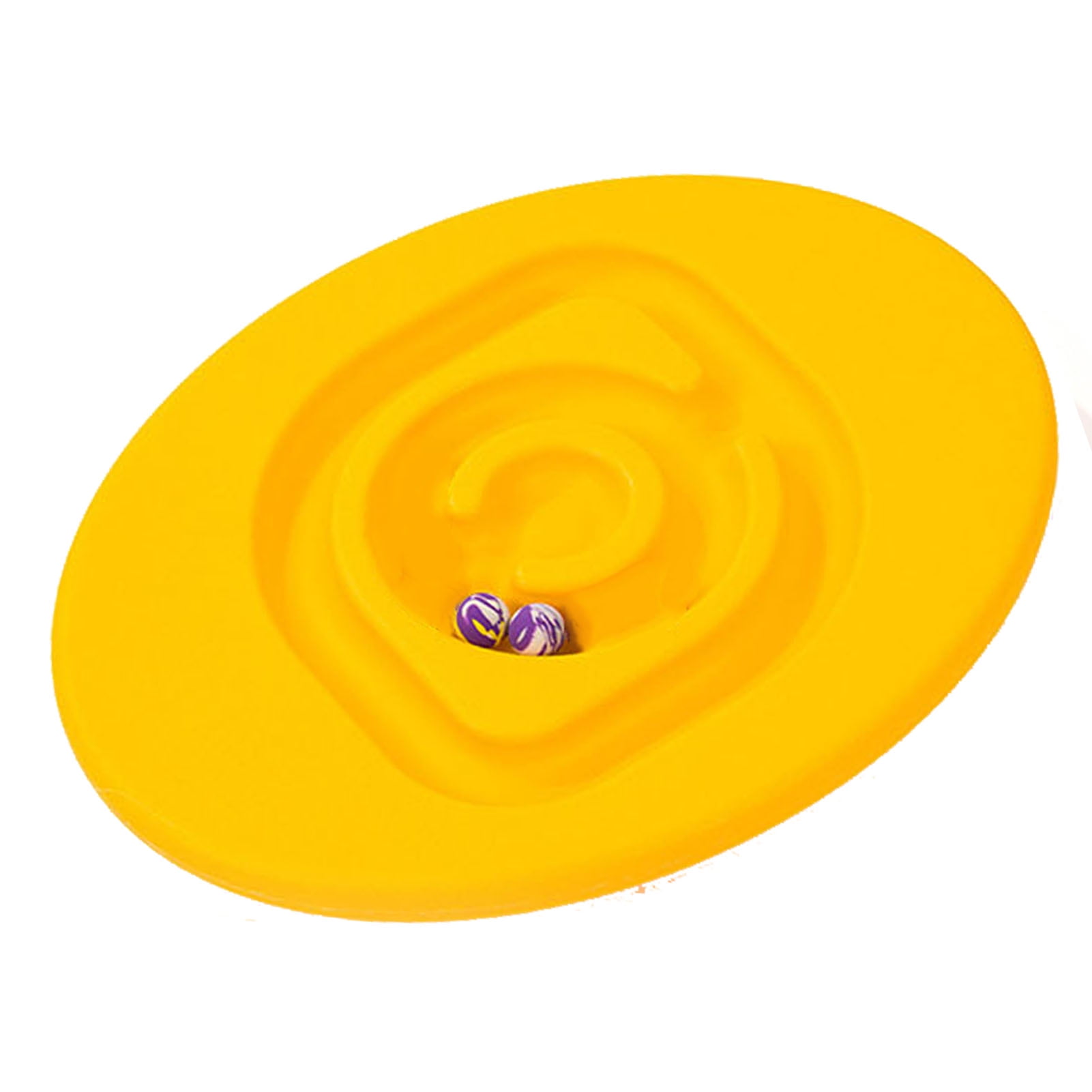Kids Balance Board Seesaw With Maze & 5 Balls - Wobble Board For Sensory Training, Coordination, Indoor/Outdoor Play