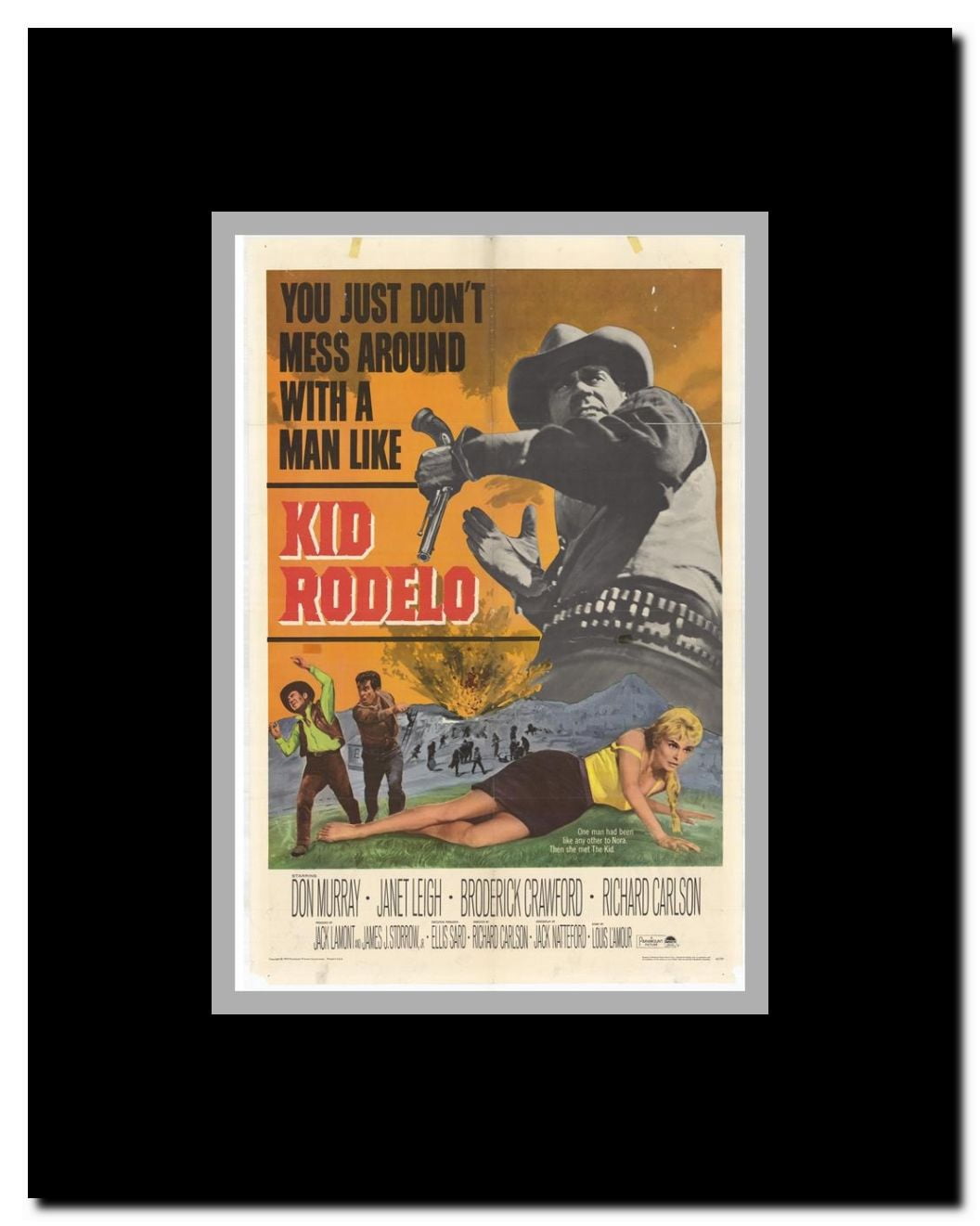 Kid Rodelo Framed Movie Poster