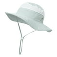 thumbnail image 1 of Kid'S Sun Hat Wide Brim Upf 50+ Protection Hat For Toddler Boys Girls Adjustable Bucket Hat Cute Cartoon Beach Hat, 1 of 5