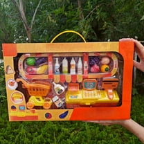 Kids Shopping Toy Set, Simulation Puzzle Collection, Pretend Play Grocery Store, Educational Early Learning Toy, Parent-Child Interactive Gift, Role Play Game