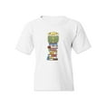 thumbnail image 1 of Kid Sitting On Books T-Shirt Juniors -Image by Shutterstock,  Large, 1 of 4