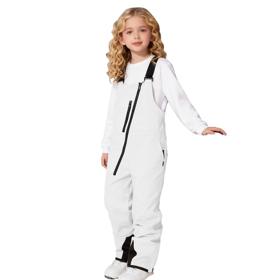 Kid Snow Bib Waterporoof Insulation Winter Overalls Ski Snowboard Pants for Boys Girls