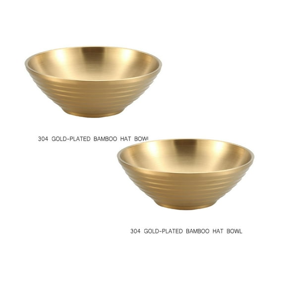 Kid Spoons Ramen Bowls Stainless Steel Serving Bowls Insulated Bowls For Ramen Metal Bowls Double Walled Soup Bowl