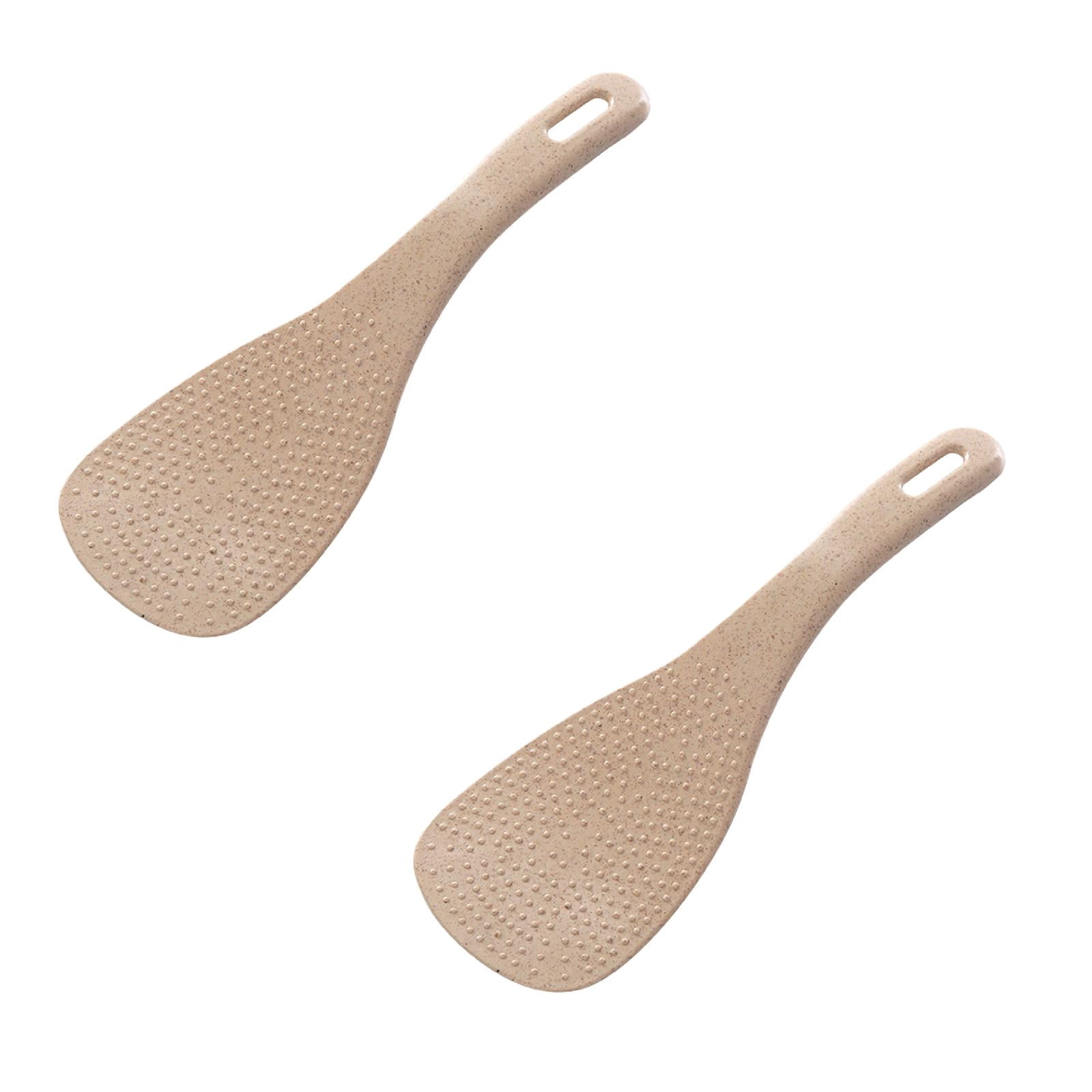 Kid Spoons Wheat Straw Rice Spoon Household Rice Cooker Non Stick Rice ...