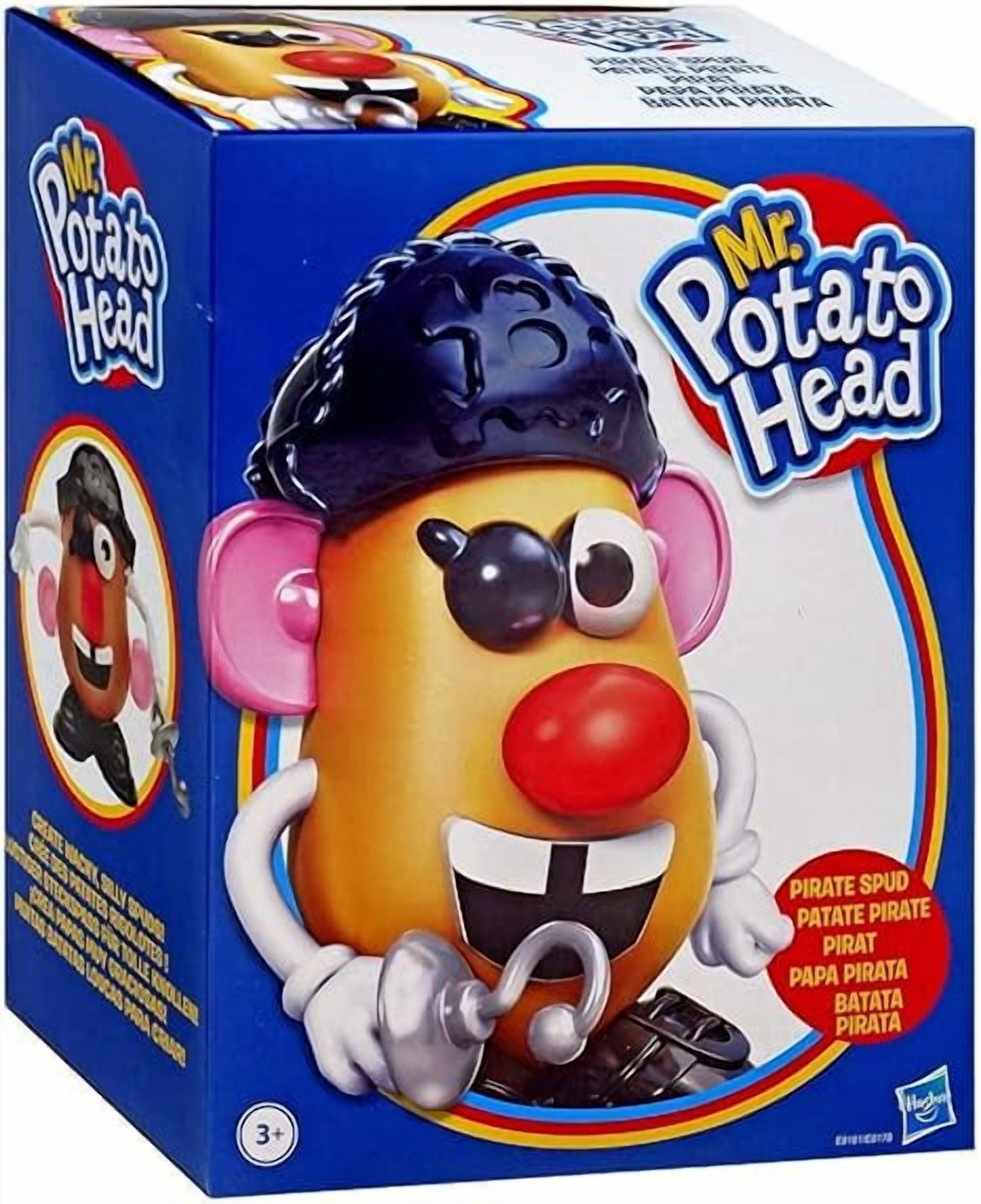 Hasbro, Kid Stuff Mr Potato Head Silly Spuds Pirate, 11 Pieces