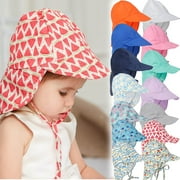 Kid Sun Hat Toddler Flap Sun Protection Hat, UPF 50+ Sun Protection for Head, Neck & Eyes, 0-5 Years
