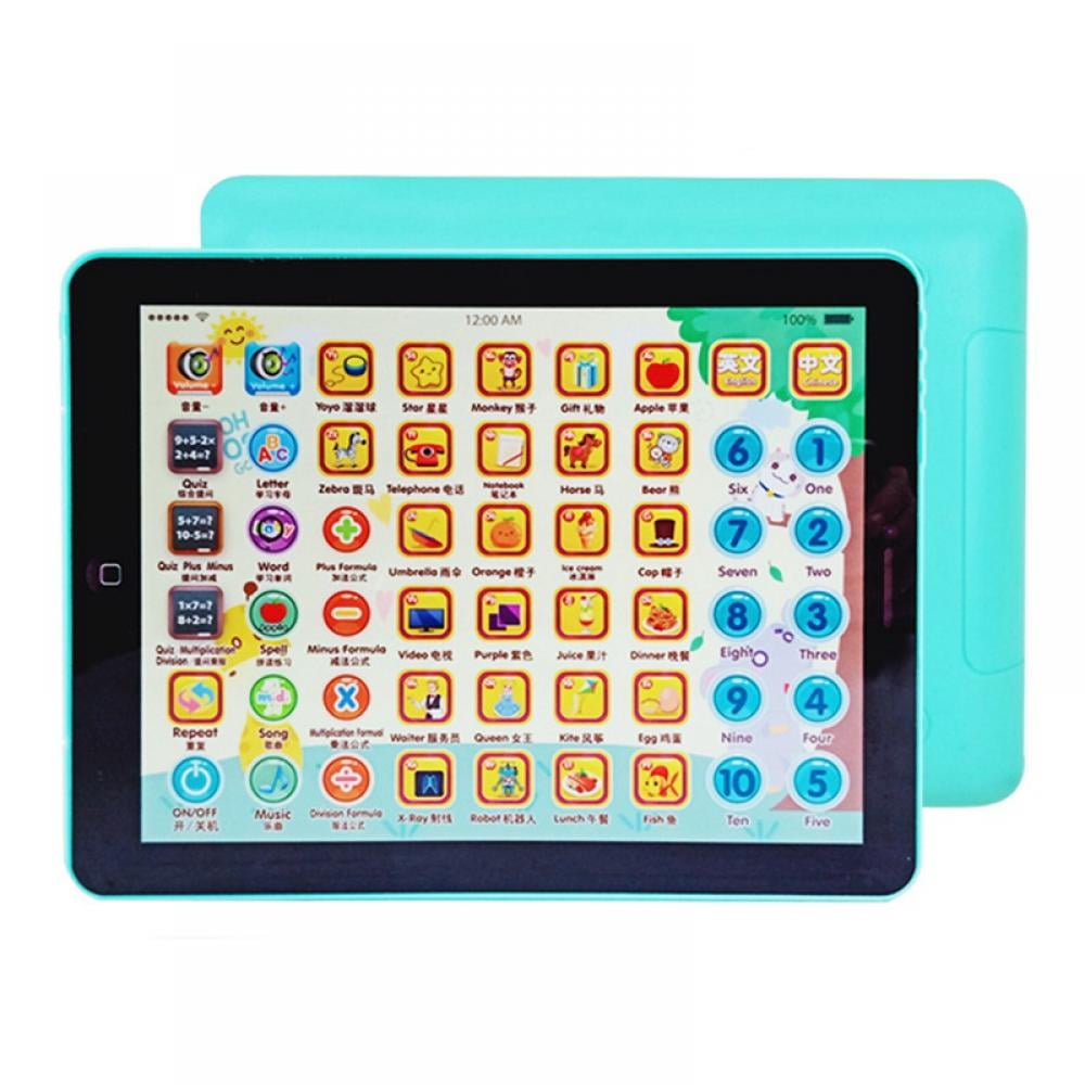 Kid Tablet/Learning Pad/Toddler Tablet with ABC/Word/Song/Music/Number ...